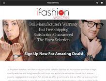 Tablet Screenshot of ifashionwatches.com